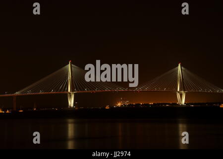 Arthur Ravenel Bridge Charleston Stockfoto