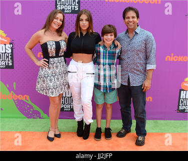 Gast bei Nickelodeon Kids' Choice Sports Awards 2017 Pauley Pavilion Los Angeles, Kalifornien Juli 13,2017. Stockfoto