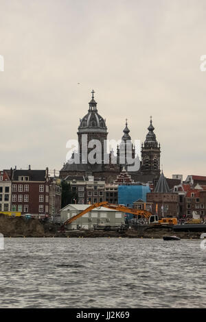 Les Canaux d, Patrimoine Unesco, Pays-Bas - Kanäle von Amsterdam, UNESCO-Welterbe, Niederlande Stockfoto