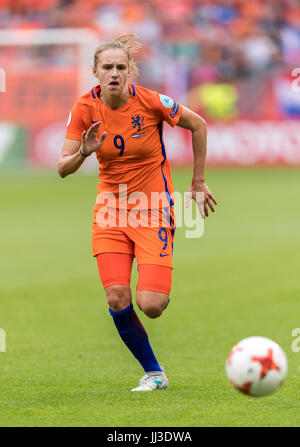 Utrecht, Niederlande. 16. Juli 2017. Vivianne Miedema (NED) Fußball: UEFA Women's EURO 2017 den Niederlanden Gruppe A match zwischen Niederlande 1-0 Norwegen am Stadion Galgenwaard in Utrecht, Niederlande. Bildnachweis: Maurizio Borsari/AFLO/Alamy Live-Nachrichten Stockfoto