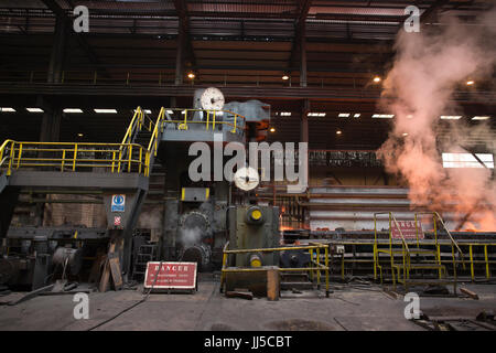 Liberty, Stahlrecycling und Stahl Rollen Hersteller, Newport, Wales, Vereinigtes Königreich Stockfoto