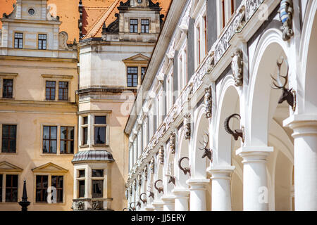 Dresden-Stadt in Deutschland Stockfoto