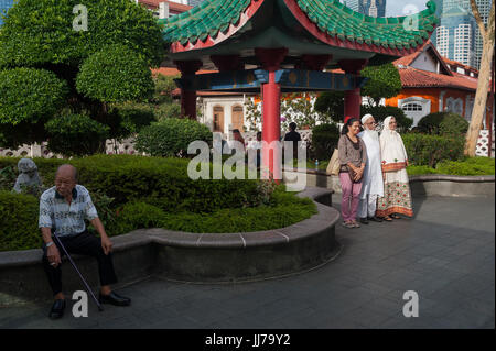 16.07.2017, Singapur, Republik Singapur, Asien - Peoples Park Complex in Singapurs Chinatown Bezirk. Stockfoto