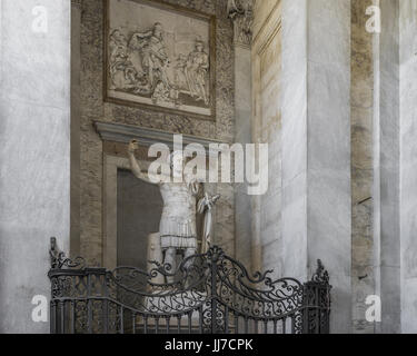 Basilica di San Giovanni in Laterano (Basilica San Giovanni in Laterano) in Rom. Der offizielle kirchliche Sitz des Papstes. Rom, Italien, Juni 2017 Stockfoto