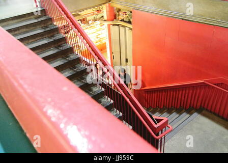 Treppe in St. Lawrence Markt Stockfoto