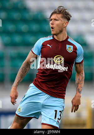 Burnley Jeff Hendrick während der Vorsaison freundlich entsprechen im Tallaght Stadium Dublin. Stockfoto