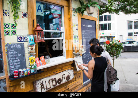 Alidoro, Italanian sandwich Shop, Bowery Markt, NOHO, Manhattan, New York City Stockfoto