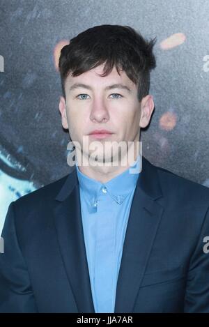 New York, NY, USA. 18. Juli 2017. Barry Keoghan bei der US-Premiere von Warner Bros Pictures "Dünkirchen" bei AMC Loews Lincoln Square 13 am 18. Juli 2017 in New York City. Bildnachweis: Diego Corredor/Medien Punch/Alamy Live-Nachrichten Stockfoto