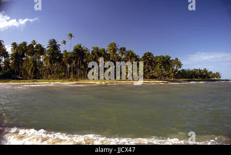 São José da Coroa Grande Strand, Pernambuco, Brasilien Stockfoto