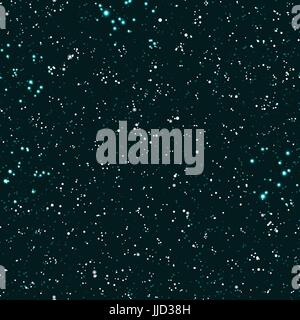 Nahtlose Vektormuster mit Leuchten Konstellationen auf dunkelgrünen Hintergrund. Astronomie-wissenschaftliche Schule-Vintage-Hintergrund Stock Vektor