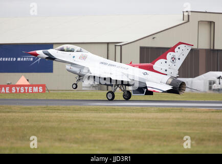 Flugschau in RAF Fairford, Gloucestershire, UK-Hosting-2017 Royal International Air Tattoo anlässlich der USAF 70. Jahrestag Stockfoto