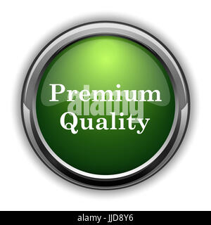 Premium-Qualität-Symbol. Premium-Qualität Webseite Taste auf weißem Hintergrund Stockfoto