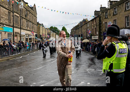 Bakewell Karneval in Derbyshire Peak District England Stockfoto