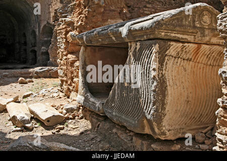 Antike Stadt Ephesus Stockfoto