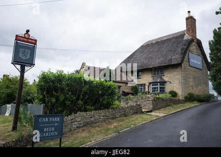 Village Pub The Red Lion Yardley Hastings Northamptonshire Stockfoto