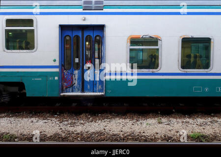 Zug-Trainer, Italien Stockfoto