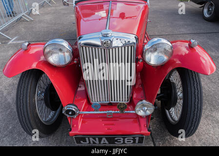 Oldtimer MG Sport Stockfoto