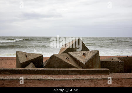 Erbe der sowjetischen Armee an der Ostsee in Liepaja verloren Stockfoto