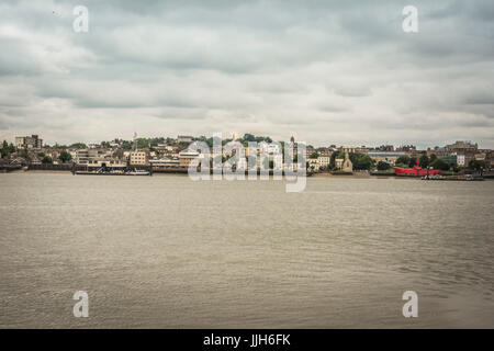 Die Stadt von Gravesend, Kent, England, UK Stockfoto