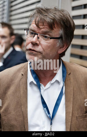 Le Havre, Frankreich. 19. Juli 2017.  Frédéric Denise, Architekt - Paris, Rouen und Le Havre präsentieren die Gewinner des "Neuerfindung der Seine", Le Havre, Frankreich. Bildnachweis: Bernard Menigault/Alamy Live-Nachrichten Stockfoto