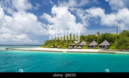 Gangehi Island Resort-Ari-Atoll, Indischer Ozean, Malediven Stockfoto