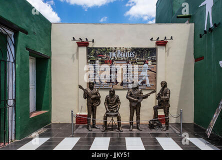 Ein Musik-Treffpunkt gewidmet BEATLES-Musik - TRINIDAD, Kuba Stockfoto