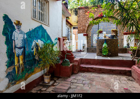 Don Pedro-Coffee-Shop - TRINIDAD, Kuba Stockfoto