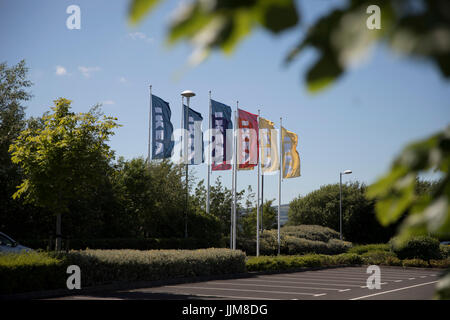 IKEA Möbel Einzelhandel Shop - Logo Stockfoto