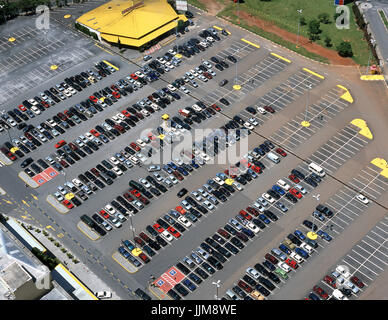 Rio Tiete, Nordzone, Sao Paulo, Brasilien Stockfoto