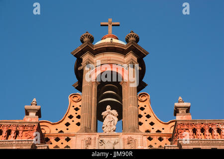 Kathedrale Detail, San Luis Potosi, Mexiko Stockfoto