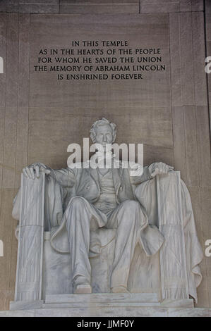 Lincoln Memorial Stockfoto