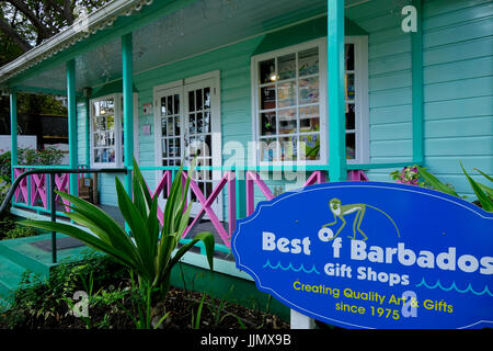 Mobilien Dorf, Holetown, Barbados, West Indies Stockfoto