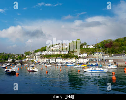 Fischereihafen, East Looe, Looe, Cornwall, England, Vereinigtes Königreich Stockfoto