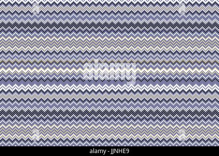 Mode-abstrakte geometrische Chevron-Muster. Nahtloser Vektor Hintergrund. blau, Beige Kunst. violett Stock Vektor