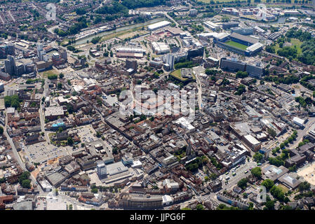 Ipswich Stadtzentrum, Suffolk, Ostengland, UK Stockfoto