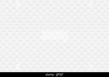 Chinesische grauen Musterdesign Drachen Fisch Schuppen einfache Musterdesign Natur Hintergrund mit japanischen Welle Kreis Muster Vektor koreanischer Kunst Stock Vektor