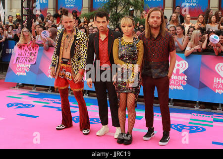 2017 iHeartRadio viel Music Video Awards - Red Carpet Ankunft Featuring: DNCE wo: Toronto, Ontario, Kanada als: 19. Juni 2017 Credit: DC5/WENN.com Stockfoto