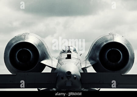 Heckansicht des eine a-10 Thunderbolt. Stockfoto