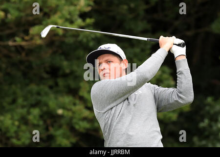 Australiens Cameron Smith abschlägt 5. während eines der The Open Championship 2017 im Royal Birkdale Golf Club, Southport. PRESSEVERBAND Foto. Bild Datum: Donnerstag, 20. Juli 2017. Vgl. PA Geschichte GOLF Open. Bildnachweis sollte lauten: Peter Byrne/PA Wire. Einschränkungen: Nur zur redaktionellen Verwendung. Keine kommerzielle Nutzung. Standbild-Gebrauch bestimmt. Die Open Championship Logo und klare Verbindung zu The Open Website (TheOpen.com) auf Website-Veröffentlichung enthalten sein. Rufen Sie + 44 (0) 1158 447447 für weitere Informationen. Stockfoto