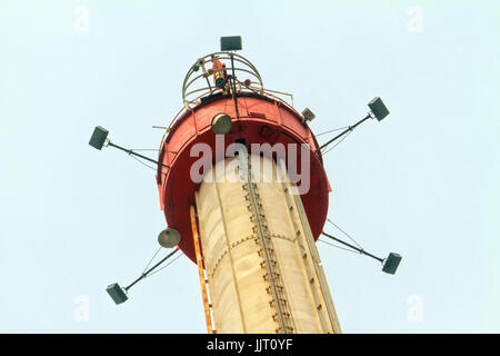 Der Spitze des Turmes Platz an der Oklahoma State Fair Park zeichnet sich gegen einen klaren Himmel. Stockfoto