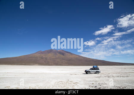 Salar de Uyuni in Bolivien Stockfoto