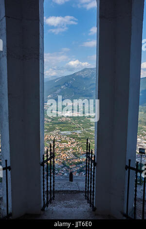 Kapelle Heilige Barbara. Riva Sel Garda. Italien Stockfoto