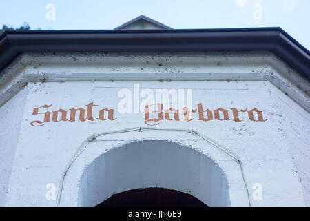 Kapelle Heilige Barbara. Riva Sel Garda. Italien Stockfoto