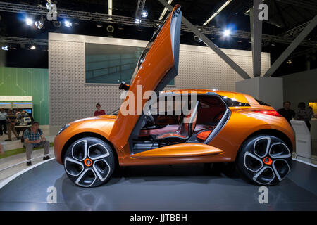 AMSTERDAM - 22. April 2011: Renault Captur Concept Car auf der Motorshow AutoRAI. Stockfoto