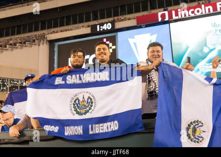 Philadelphia, PA USA - 19. Juli 2019: Atmosphäre während 2017 Gold Cup Quarterfunal USA gegen El Salvador Stockfoto