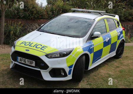 SUSSEX POLIZEIAUTO FORD FOCUS RS DEMONSTRATOR Stockfoto