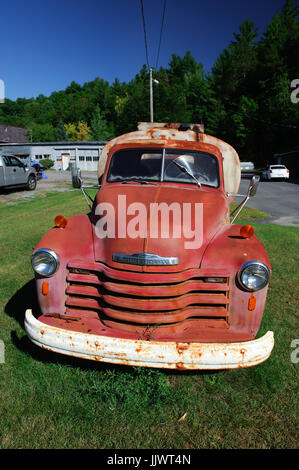 Vintage Chevrolet Heizung Öl Lieferwagen Stockfoto