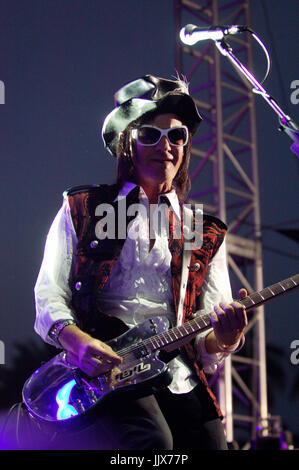 Daniel Ash Love Rockets 2008 Coachella Music Festival Indio. Stockfoto