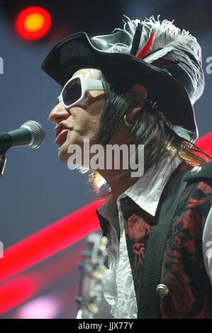 Daniel Ash Love Rockets 2008 Coachella Music Festival Indio. Stockfoto