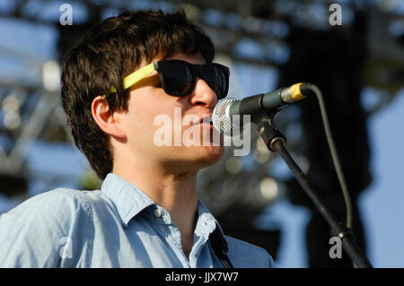Vampire Wochenende mit 2008 Coachella Festival Indio. Stockfoto